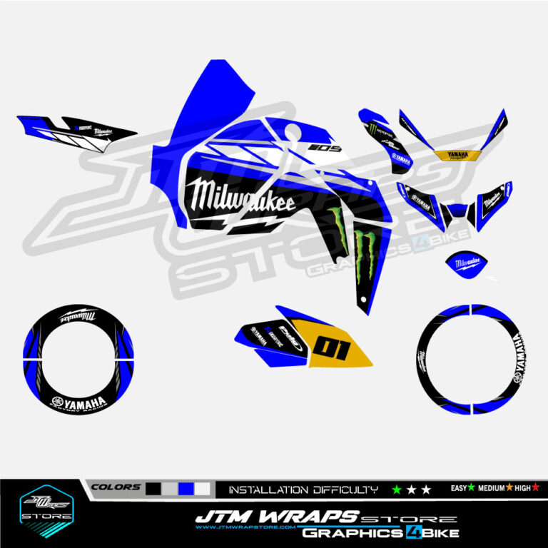 Yamaha Mt Sp Kit Milwaukee Blue Jtm Wraps Store