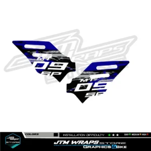 PROTECTOR ESTRIBERA YAMAHA MT09SP BLUE