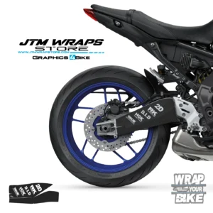 ADHESIVO BASCULANTE carbon fiber MT09 / SP sponsors