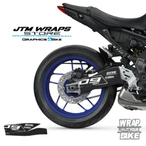 ADHESIVO BASCULANTE carbon fiber MT09 / SP