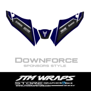 ADHESIVOS DOWNFORCE FRONTAL sponsors YAMAHA MT09