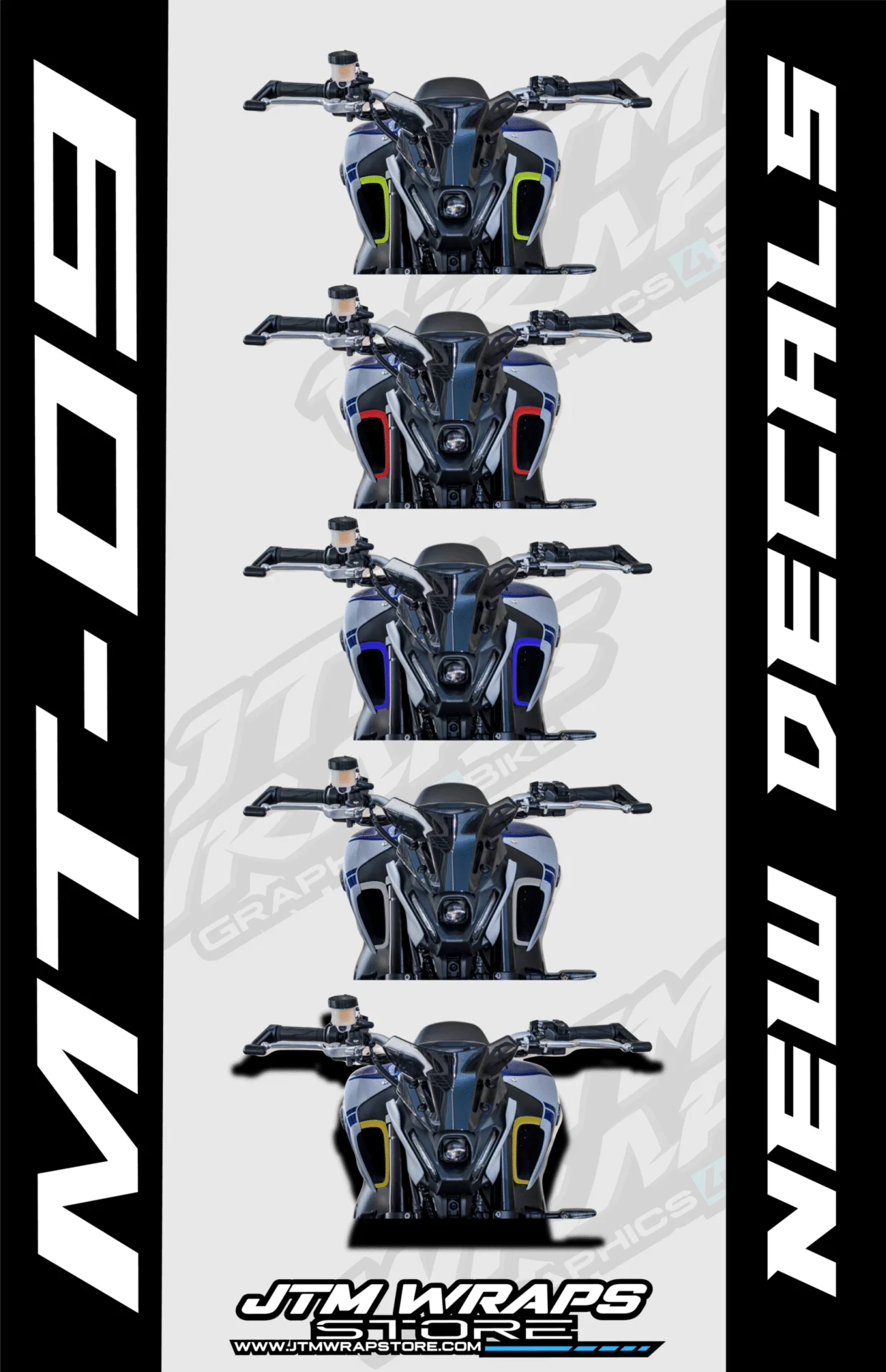 ADHESIVO entradas frontales YAMAHA MT09/ SP