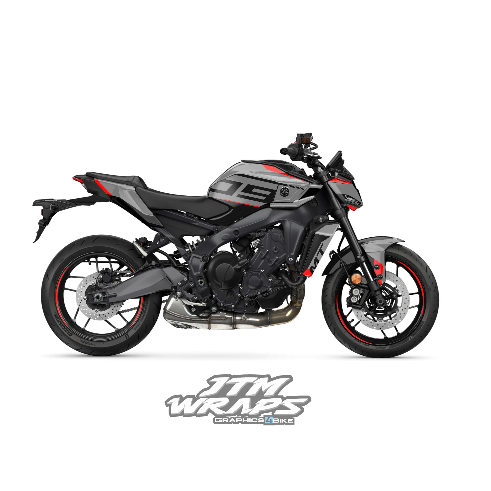 Kit completo Yamaha MT-09 2024 Boss Red