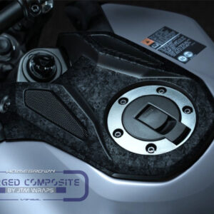 Adhesivo carbono forjado premium tapa depósito Yamaha MT-09 2024