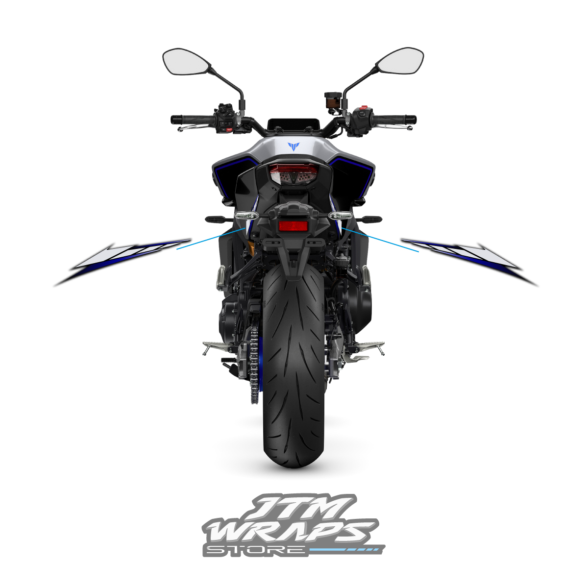 Adhesivo bajo colin yamaha mt09 speedblocks