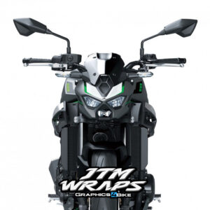 adhesivo portanumeros kawasaki z900 2025