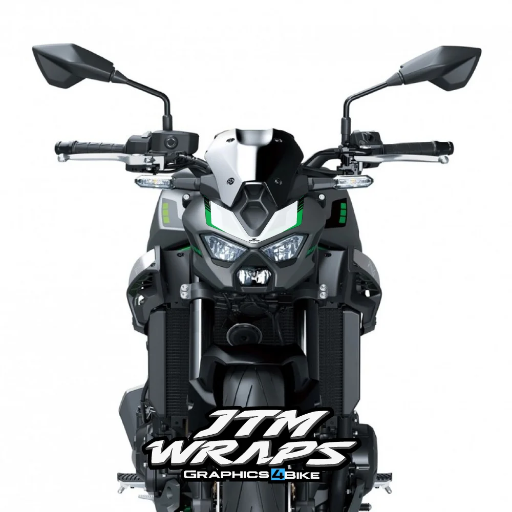adhesivo portanumeros kawasaki z900 2025